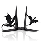 Dragon Silhouette Metal Bookends – product image 5