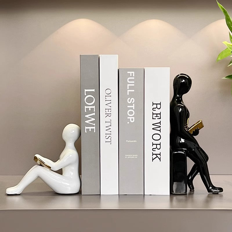 Seated Reading Figure Ornament – product image 3