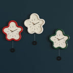 Flower Pendulum Wall Clock with Silent Sweep Movement - product view 4