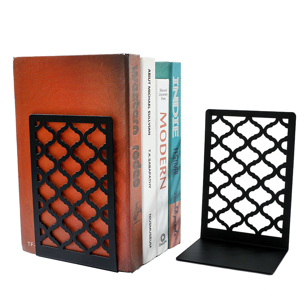 Geometric Lattice Bookends – product image 3