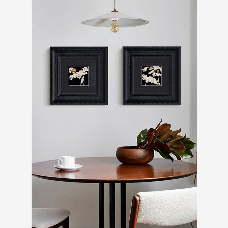 Framed Floral Wall Decoration, 30 cm – product image 3
