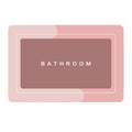 Soft Absorbent Bathroom Mat with Non-Slip Backing - product view 1