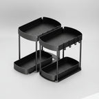 Under Sink Organiser Set 2 Pack Multi Purpose Storage Drawers