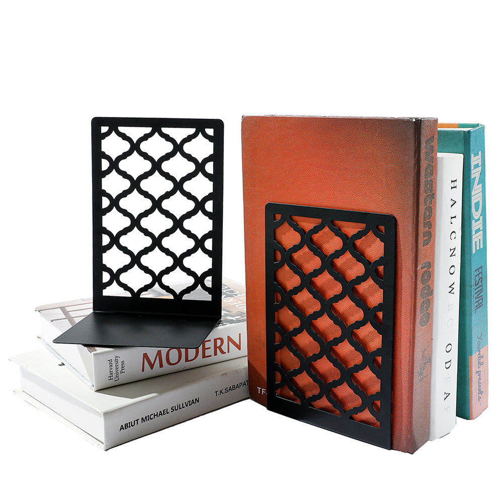 Geometric Lattice Bookends – product image 4