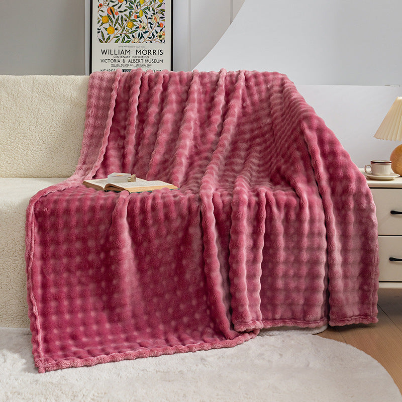 Soft Ribbed Plush Throw Blanket – product image 11