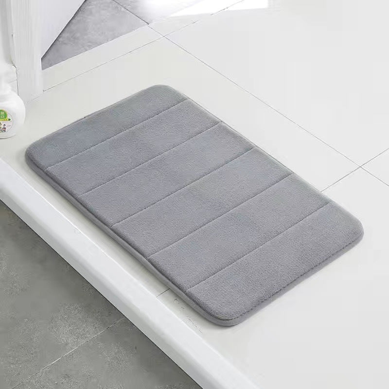Plush Memory Foam Bathroom Mat with Non-Slip Backing - product view 2