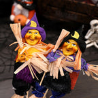Witch Doll Halloween Decoration with Pointed Hat, 47 cm - product view 5