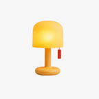 Mini Orange Mushroom Table Lamp, USB Rechargeable - view 1