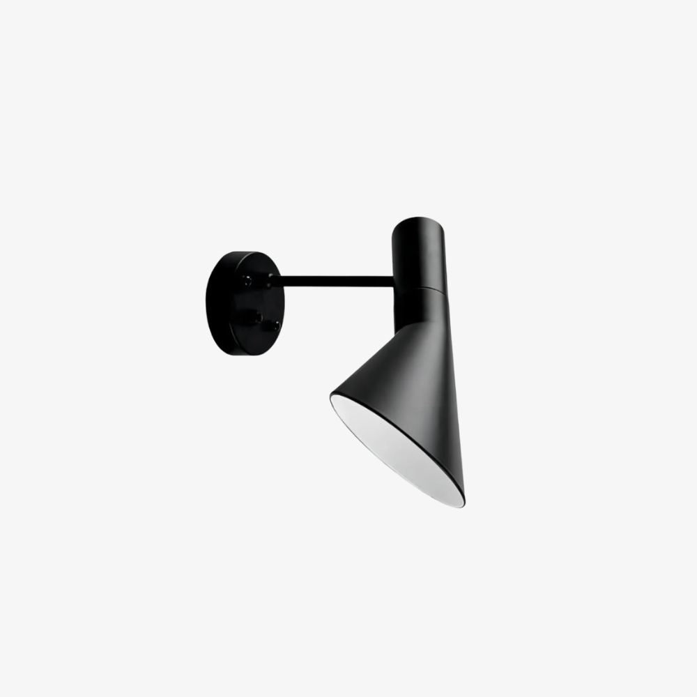 Tapered Metal Wall Sconce, Directional Nordic Task Light - view 2