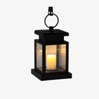 Solar Garden Lantern with Candle or Fairy Light Design - view 2