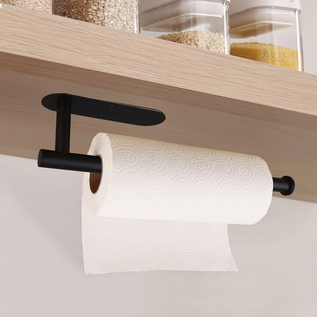 Under-Cabinet Kitchen Roll Holder, Stainless Steel — product view 9