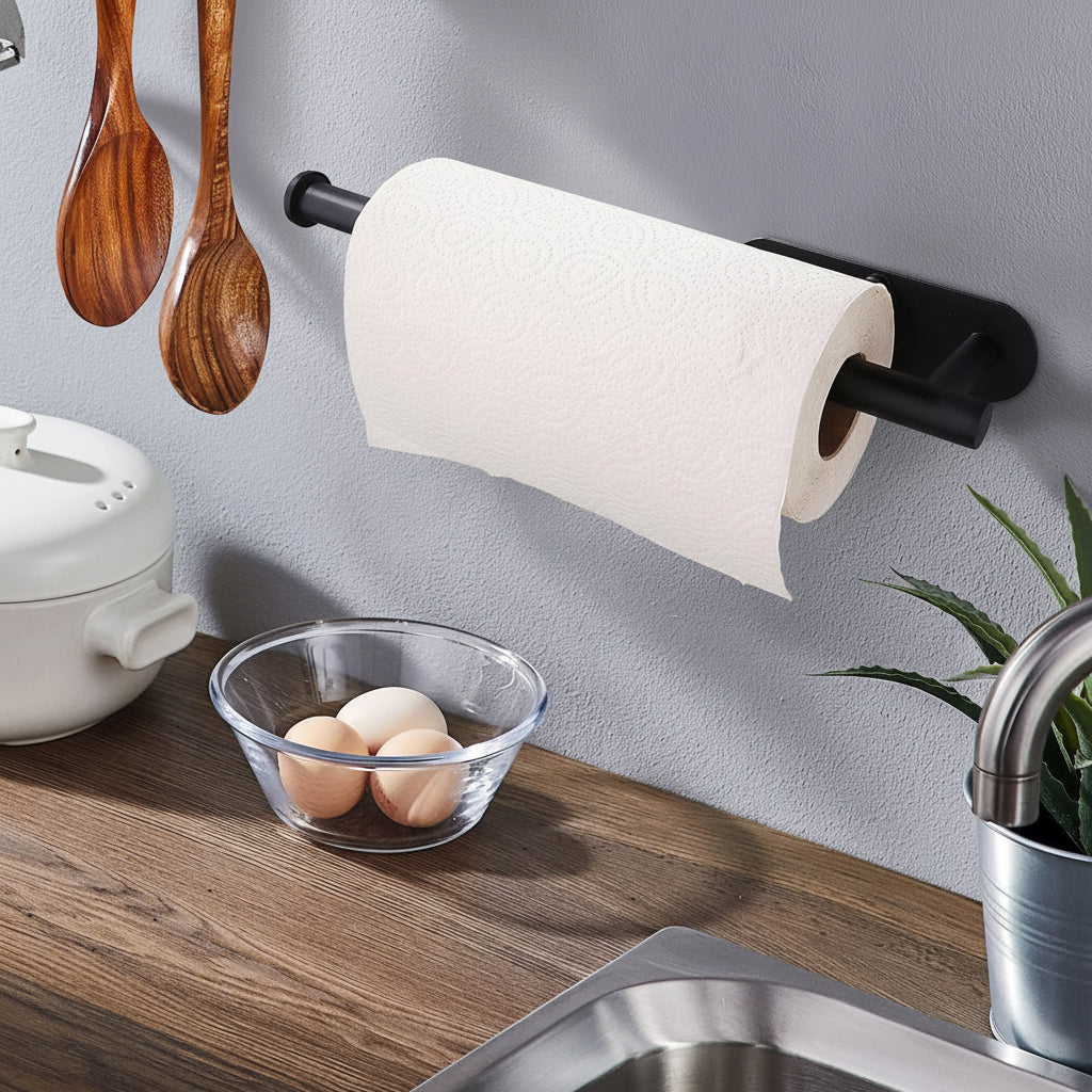 Under-Cabinet Kitchen Roll Holder, Stainless Steel — product view 8