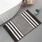 Striped Chenille Bath Mat – image 2