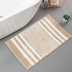 Striped Chenille Bath Mat – image 5