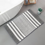 Striped Chenille Bath Mat – image 8