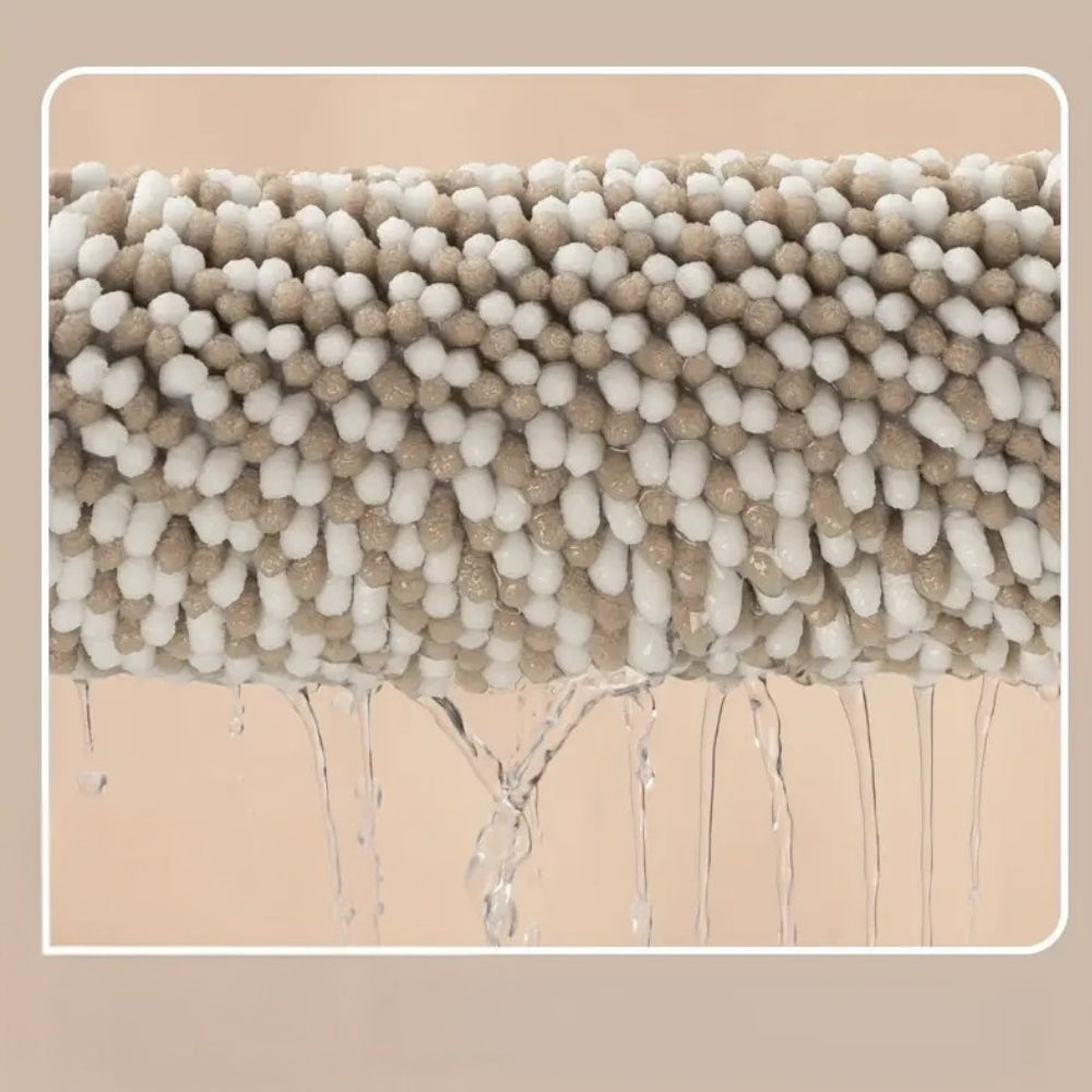 Striped Chenille Bath Mat – image 10