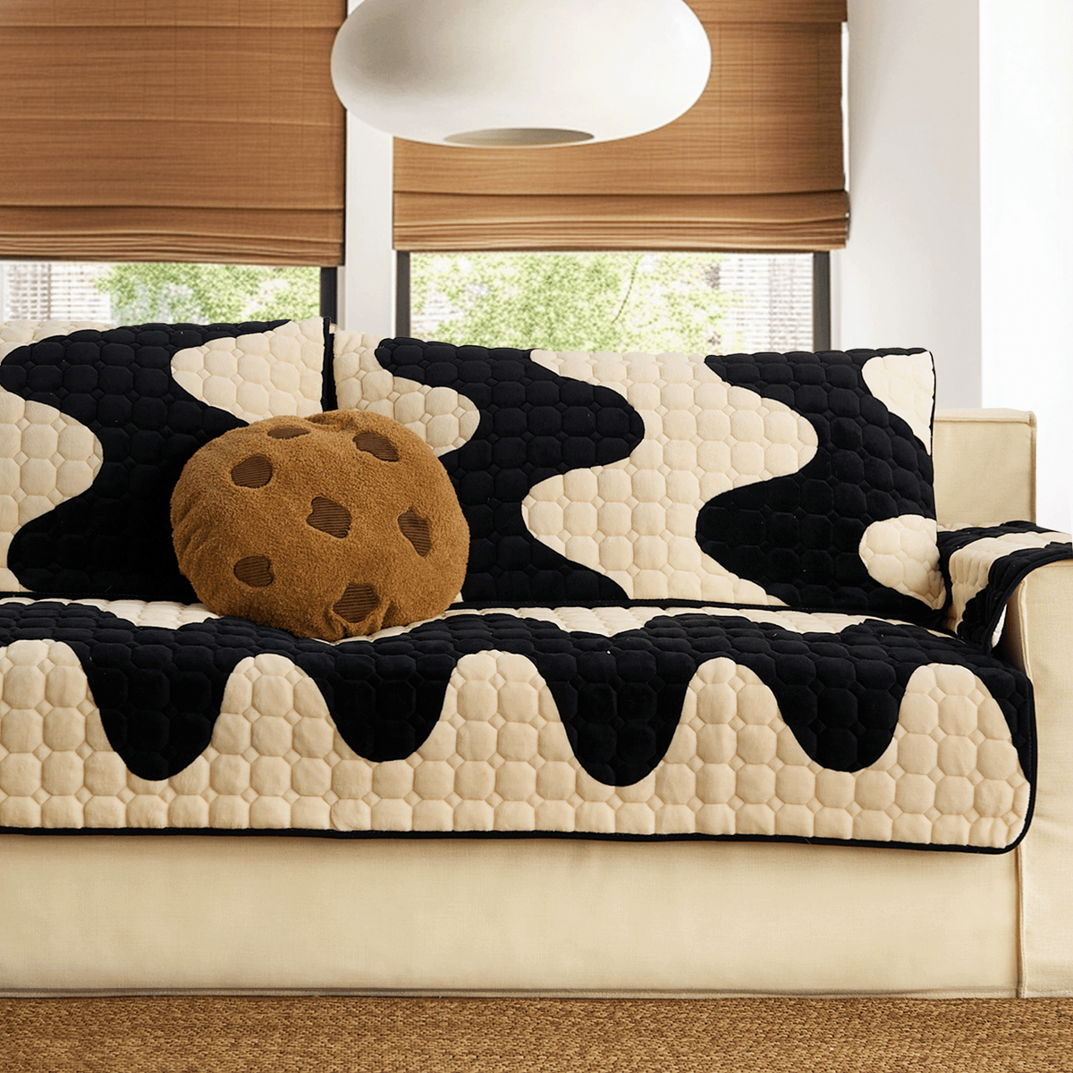 Chocolate Chip Cookie Plush Cushion, 45.72 cm - product view 2
