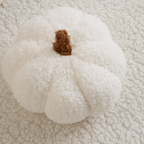 Teddy Fleece Pumpkin Cushion, 20.32 cm - product view 4