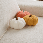 Teddy Fleece Pumpkin Cushion, 20.32 cm - product view 2