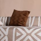 Plush Grid Cushion Cover, 45.72 x 45.72 cm - product view 10