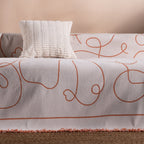 Plush Grid Cushion Cover, 45.72 x 45.72 cm - product view 4