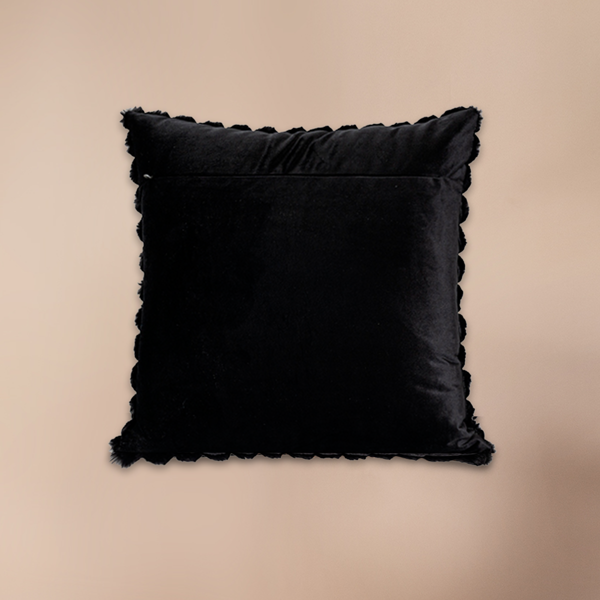 Plush Grid Cushion Cover, 45.72 x 45.72 cm - product view 6