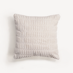 Plush Grid Cushion Cover, 45.72 x 45.72 cm - product view 1