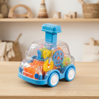 Gear Mechanism Push Go Toy Cars Kids Colourful Educational