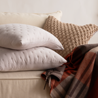 Quilted Cushion Covers with Geometric Stitching, Set of 2 - product view 10