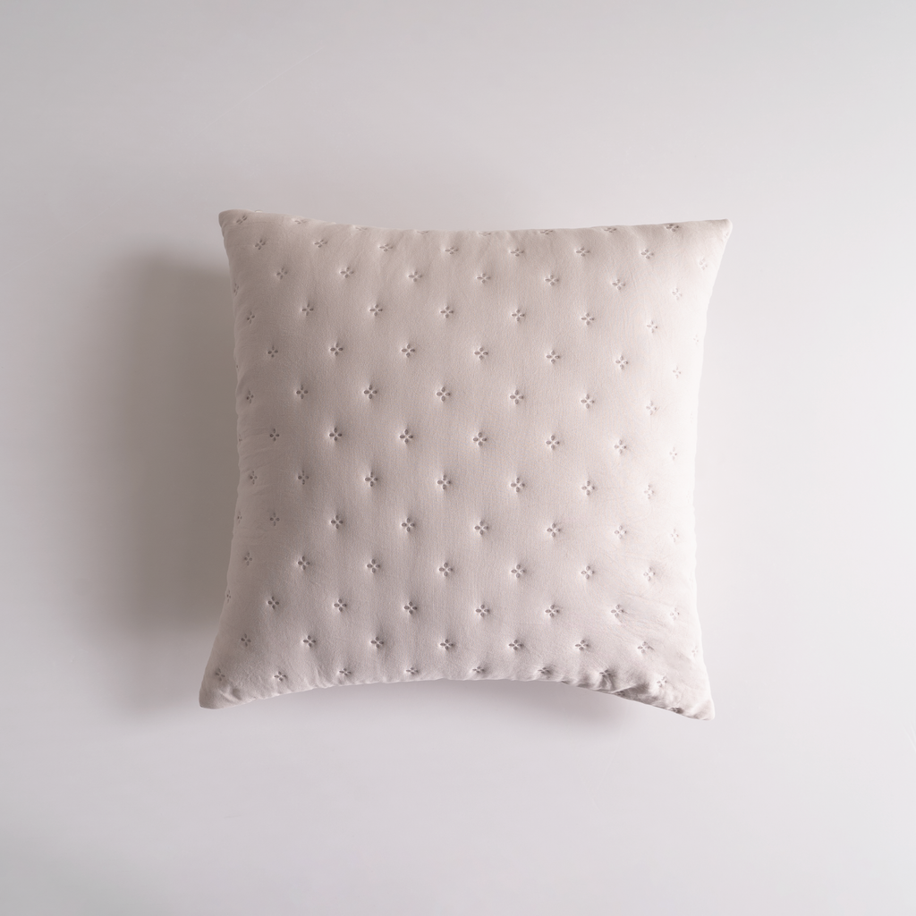 Quilted Cushion Covers with Geometric Stitching, Set of 2 - product view 13