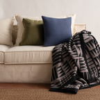Quilted Cushion Covers with Geometric Stitching, Set of 2 - product view 5