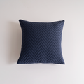 Quilted Cushion Covers with Geometric Stitching, Set of 2 - product view 1