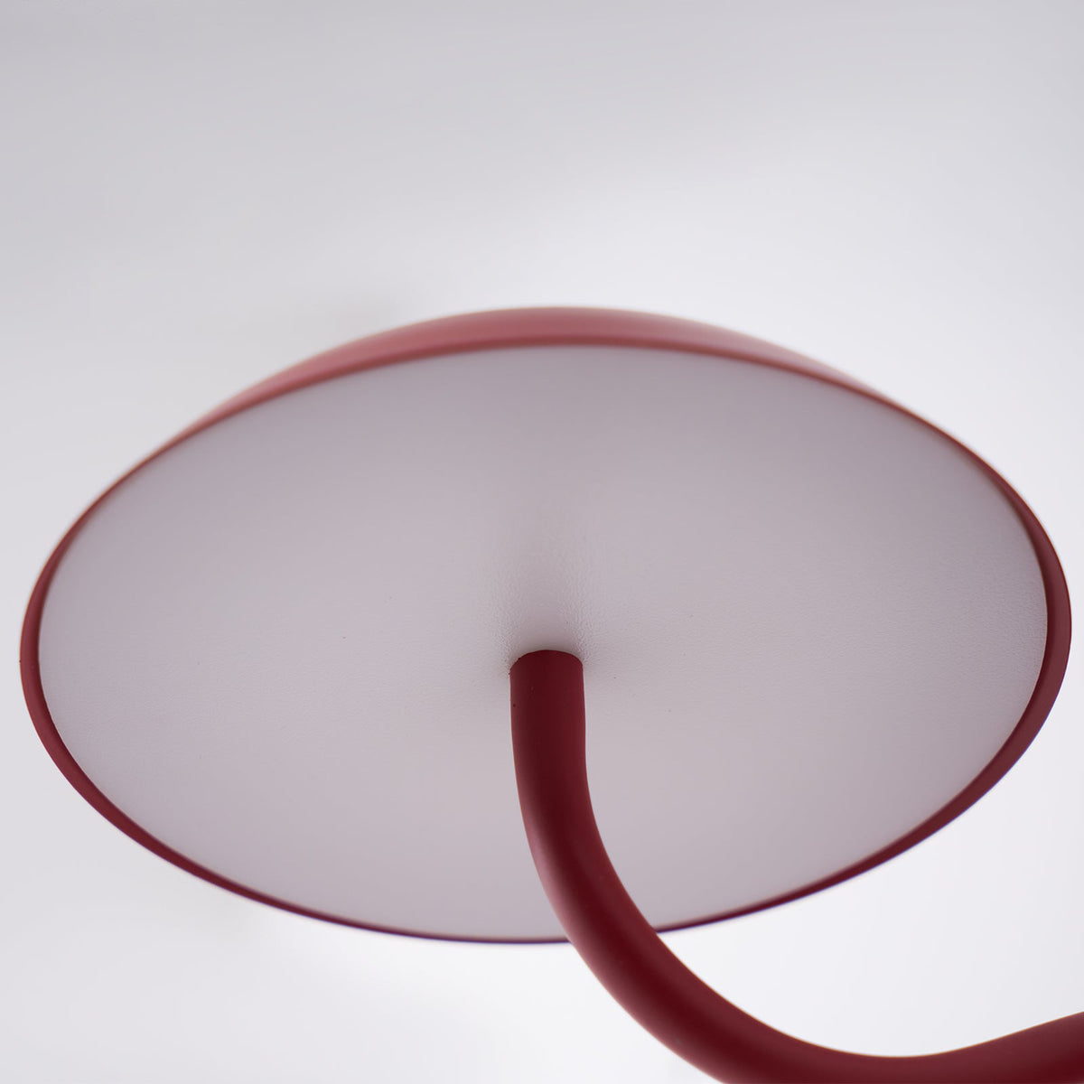 Coloured Metal LED Wall Sconce, Compact Curved Design - view 29
