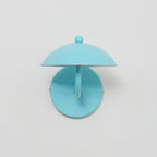 Coloured Metal LED Wall Sconce, Compact Curved Design - view 41