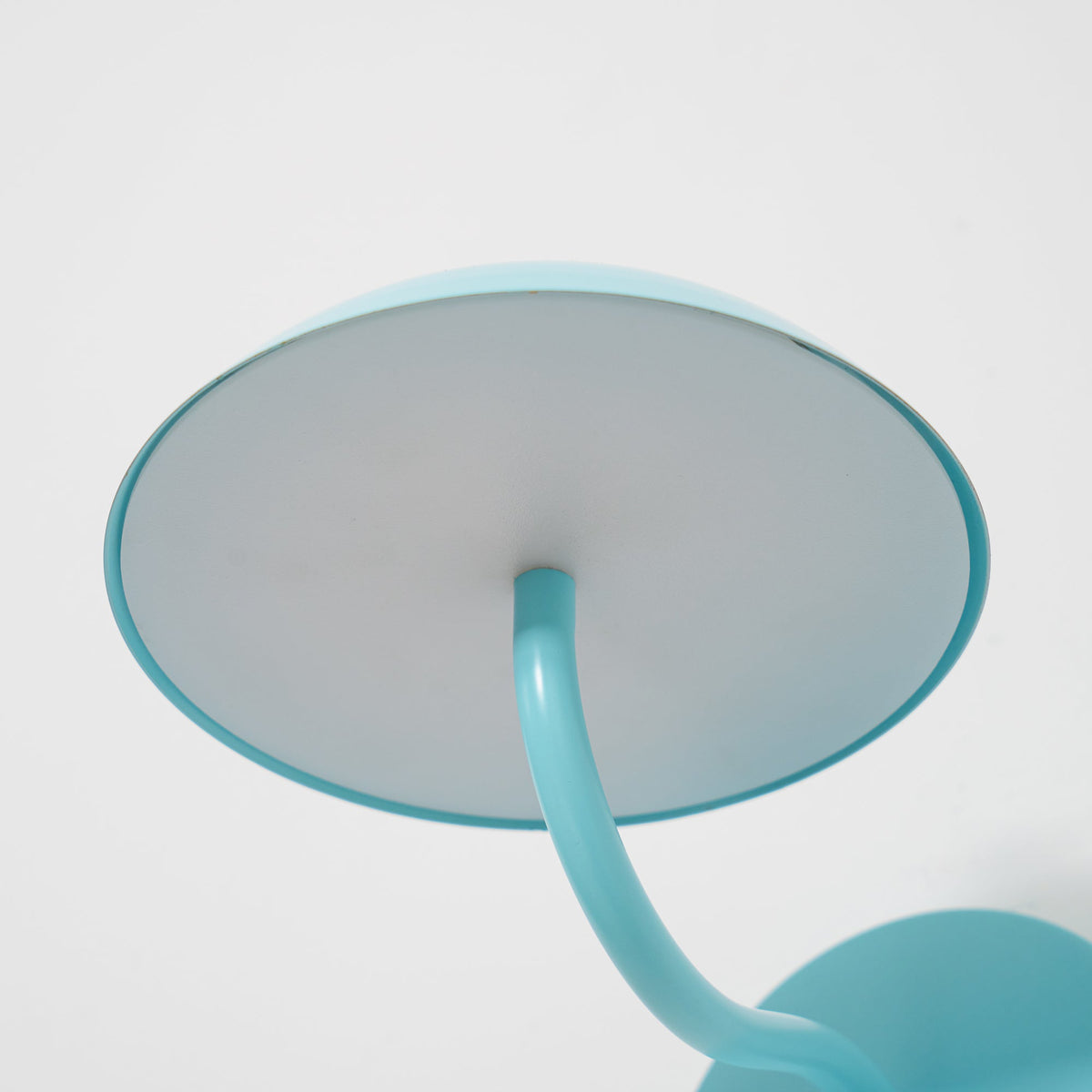Coloured Metal LED Wall Sconce, Compact Curved Design - view 37