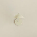 Coloured Metal LED Wall Sconce, Compact Curved Design - view 39