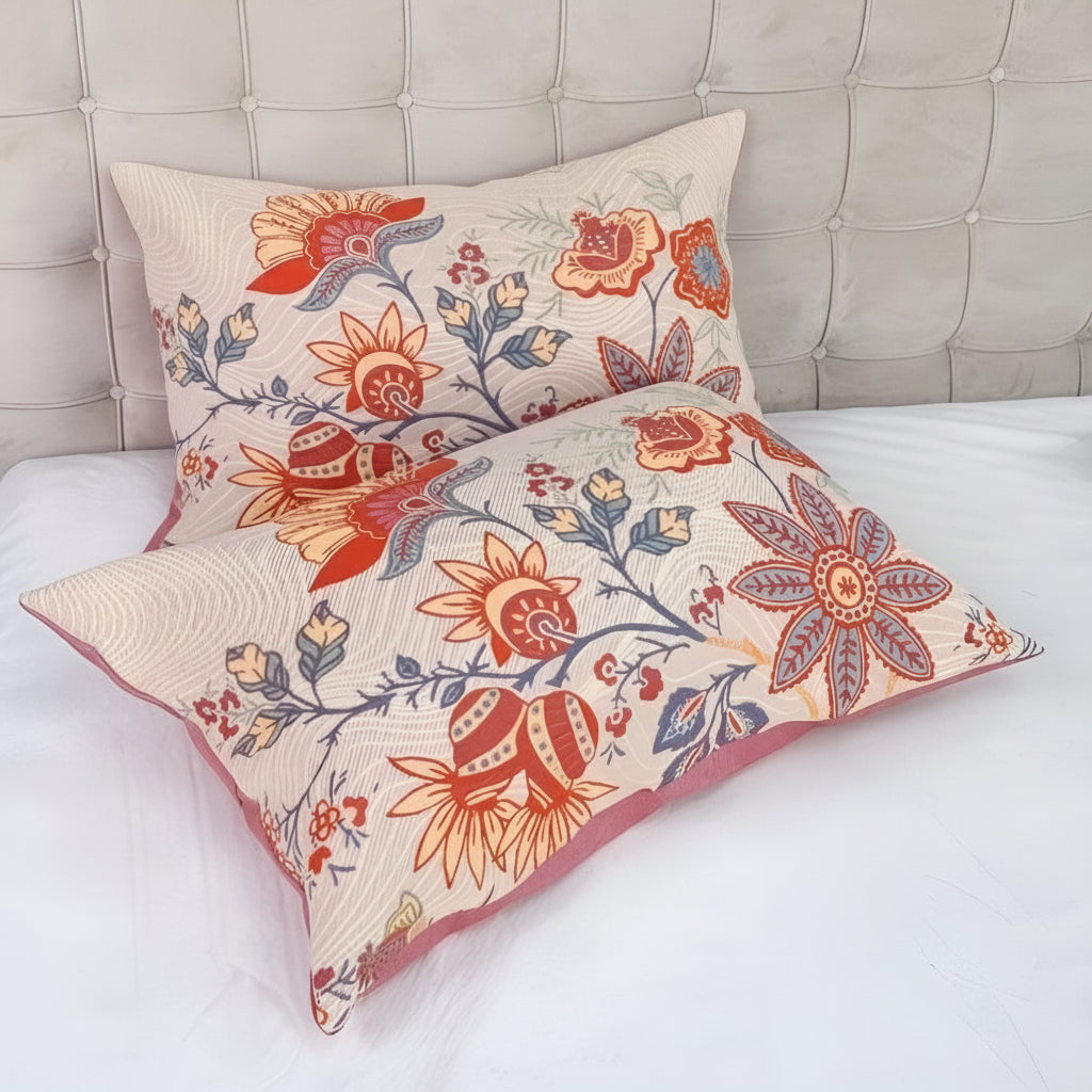 Floral Boho Pillowcases Set of 2 — product view 4