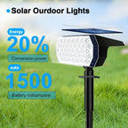 Solar RGB Garden Spotlights, 20 or 37 LED Outdoor Lights — product view 8