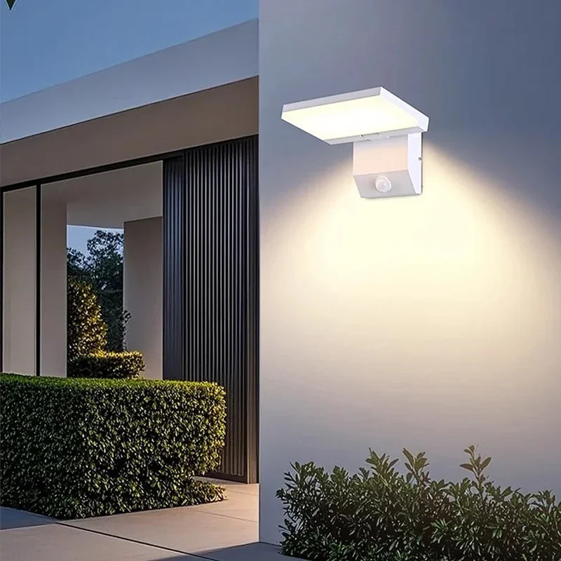 Outdoor LED Wall Light, IP65, Motion Sensor Option