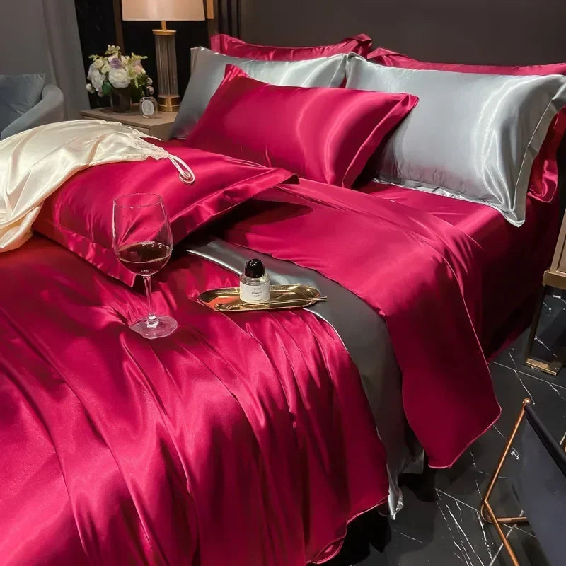Luxurious Satin Bed Set