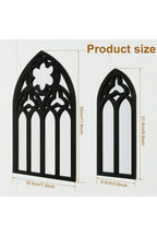 Gothic Arch Decorative Mirrors, Set of 3