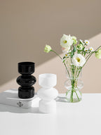 Coloured Glass Decorative Flower Vase