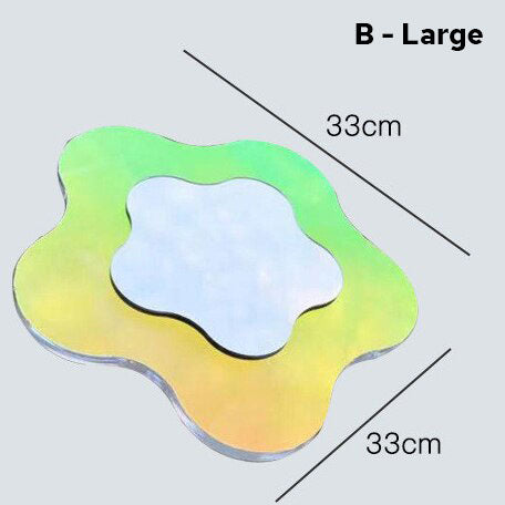 Prism Edge Acrylic Decorative Mirror