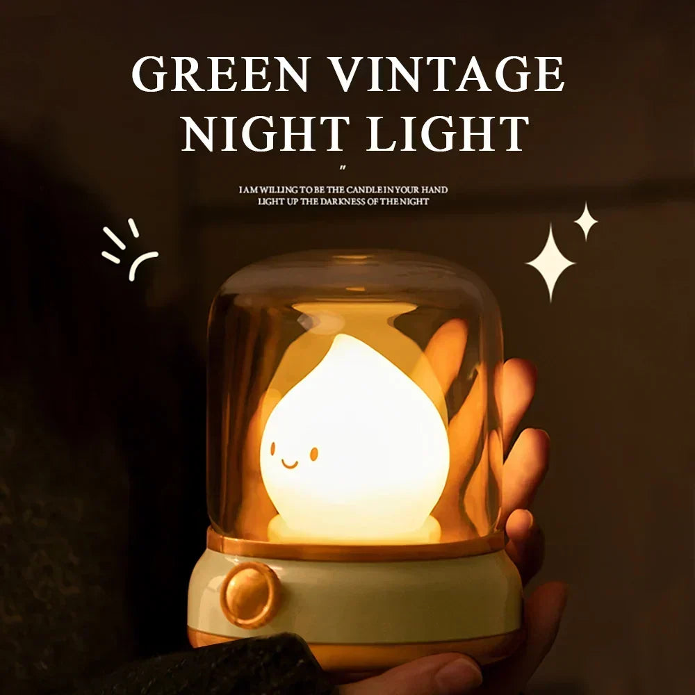 Rechargeable Flameless LED Lantern Night Light
