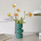 Coloured Glass Decorative Flower Vase