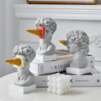 Classical Bust with Ice Cream Sculpture – product image 2
