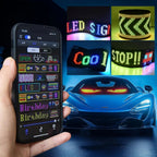 Flexible RGB LED Message Sign, USB-Powered Display — product view 4