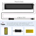 Flexible RGB LED Message Sign, USB-Powered Display — product view 12