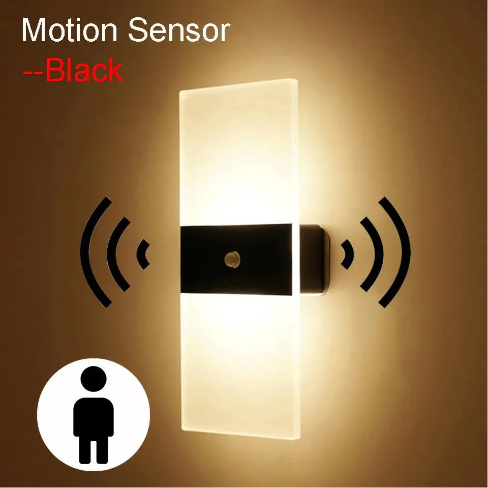 USB Rechargeable Panel Wall Light