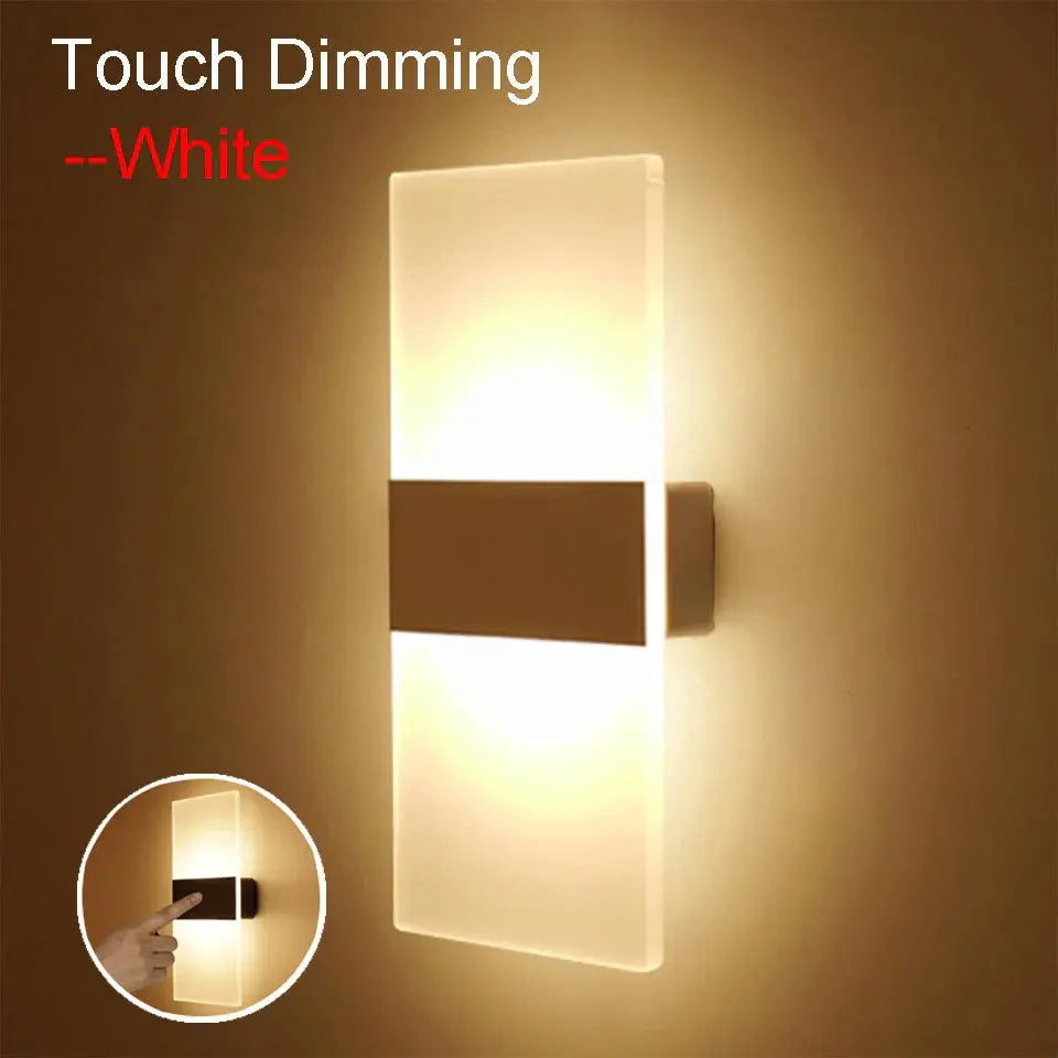 USB Rechargeable Panel Wall Light